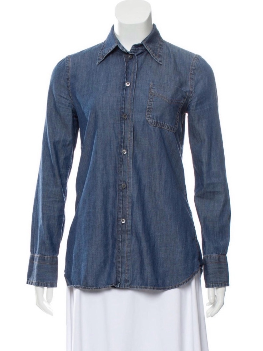 Prada Denim Shirt Jacket - IT 40/ US 2